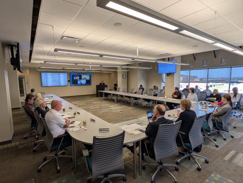 August 2025 Board of Directors meeting attendees 